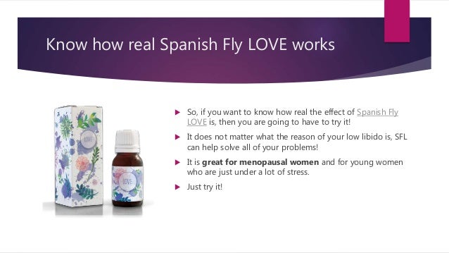 How Real Is The Effect Of Spanish Fly