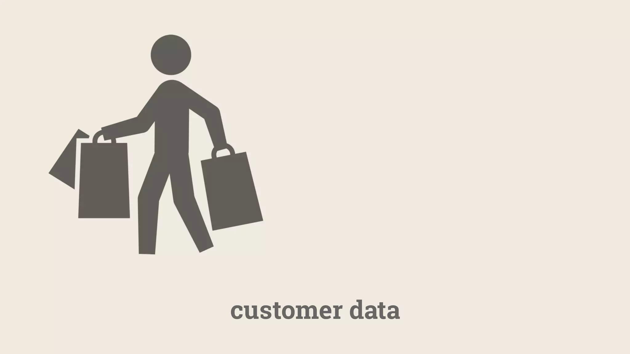 customer data
 