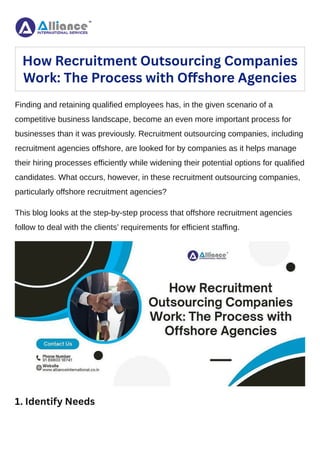 How Recruitment Outsourcing Companies Work The Process with 