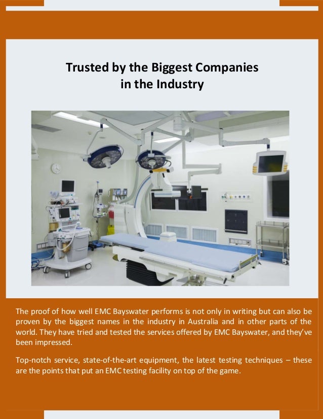 How Reliable is EMC Bayswater in Medical Equipment Testing?