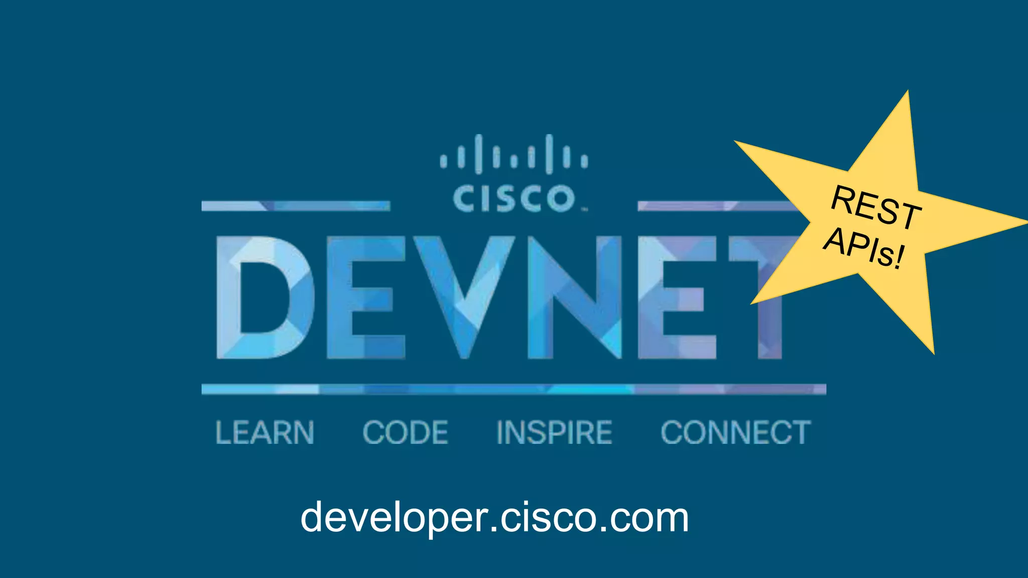 developer.cisco.com
 