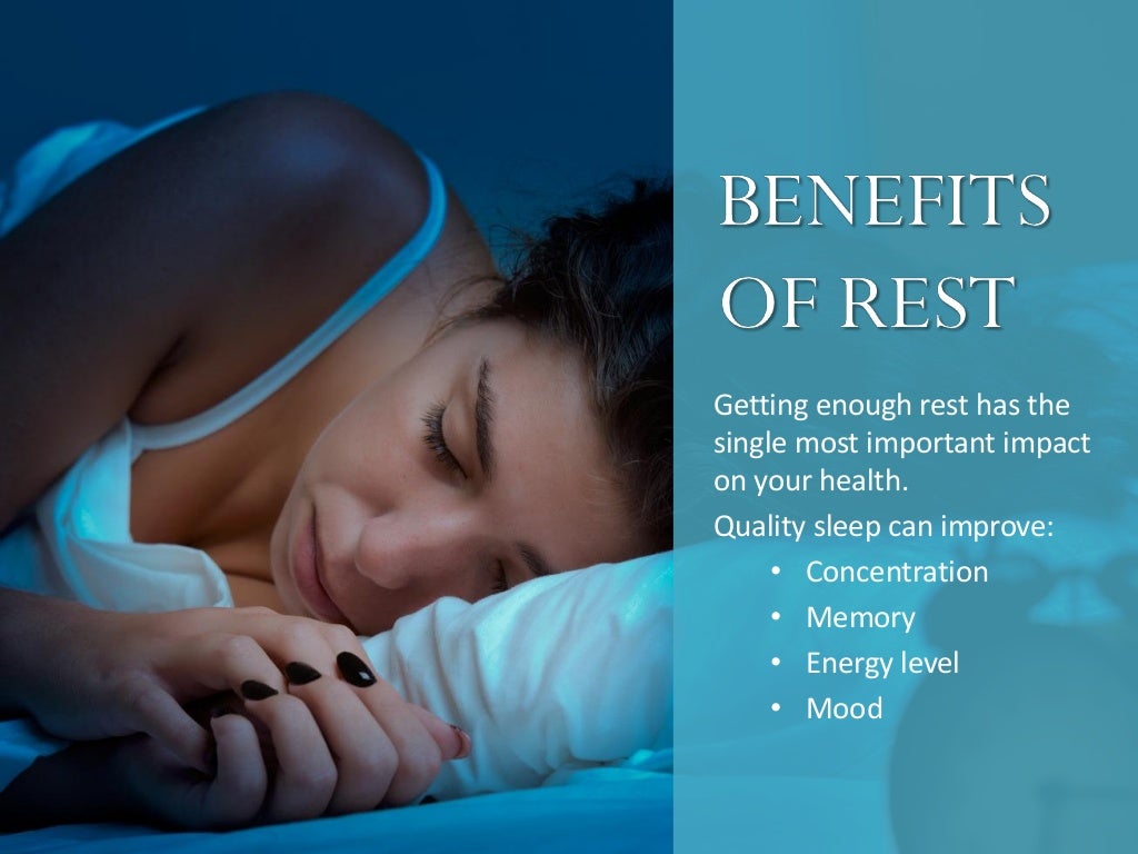 How rest & relaxation benefits our physical & mental health