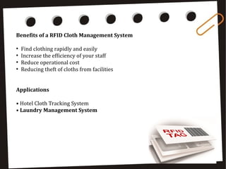 How RFID Based Laundry Management System Works ? Omega-Cst | ODP
