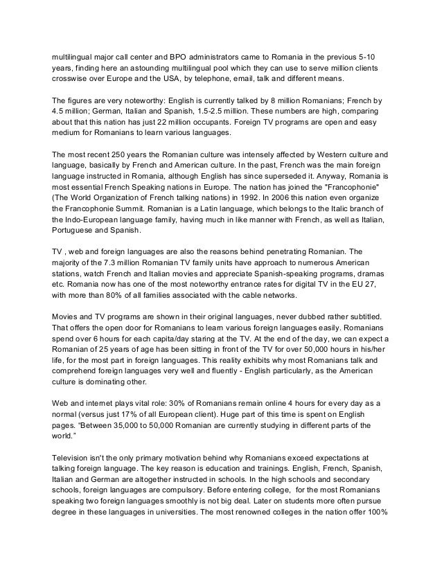 How Romania S Multilingual Culture Attracts Foreign Workers Tourists