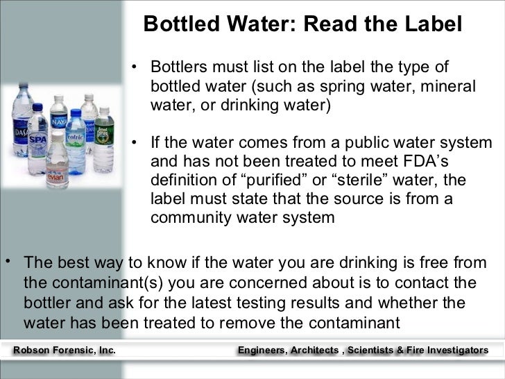 How Safe Is My Bottled Water 3.21.11 (Lspl)