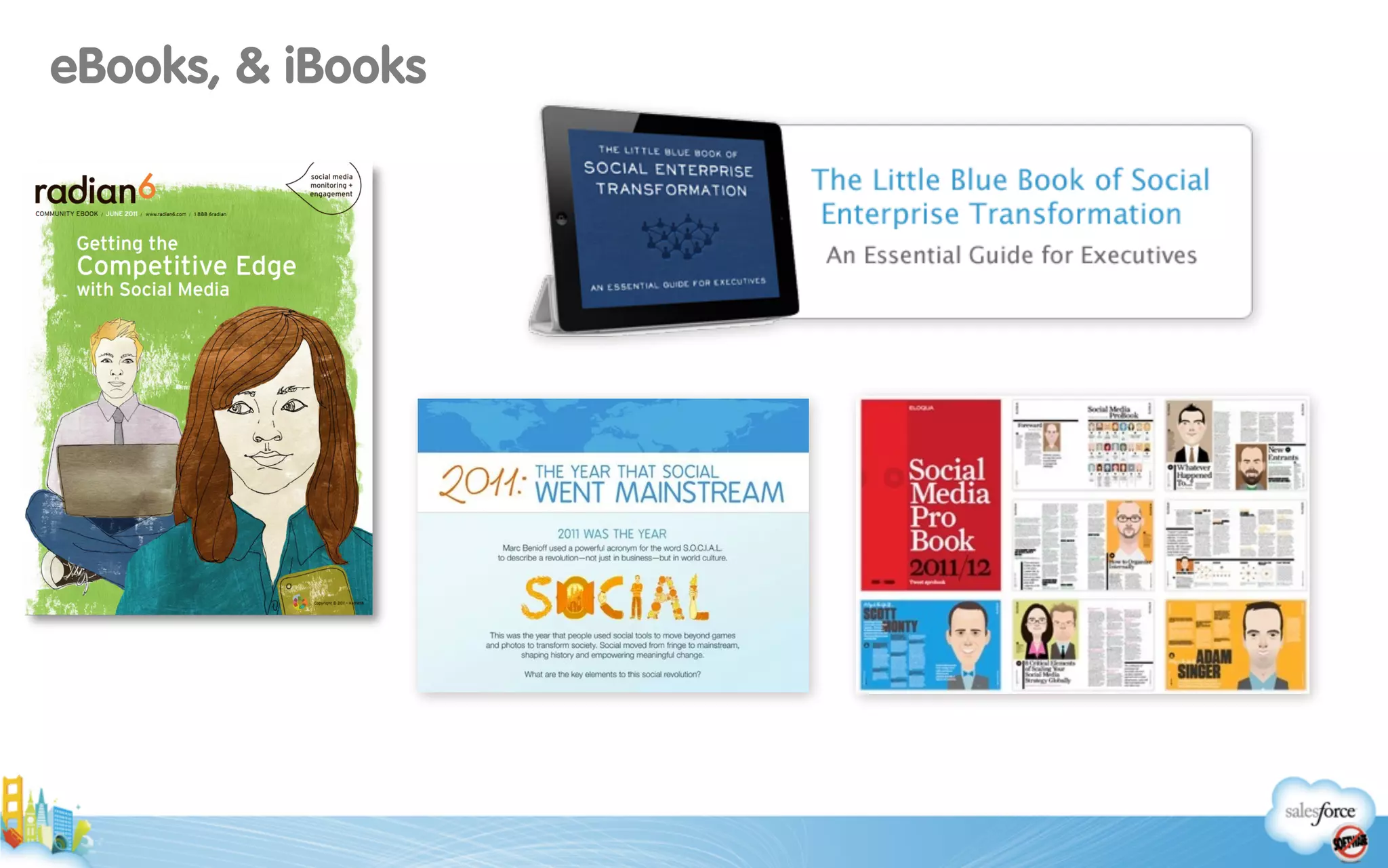 eBooks, & iBooks
 