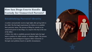 How San Diego Courts Handle Custody for Unmarried Parents | PPTX