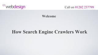 Call on 01202 237799

            Welcome



How Search Engine Crawlers Work
 