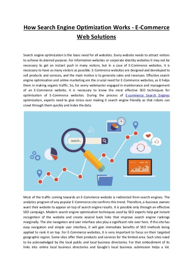 how to search engine optimization works