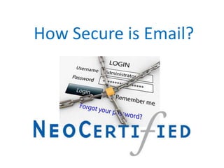 How Secure is Email?
 