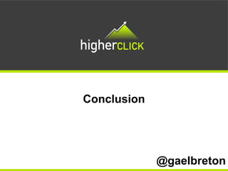 Conclusion
@gaelbreton
 