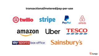 transactional/metered/pay-per-use
 