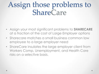 How ShareCare Works for You | PPTX