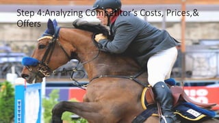 Step 4:Analyzing Competitor’s Costs, Prices,&
Offers
 