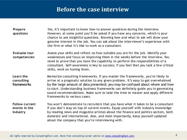 case study interview pdf