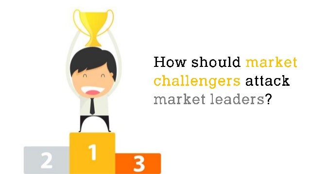 How should market challengers attack market leaders?