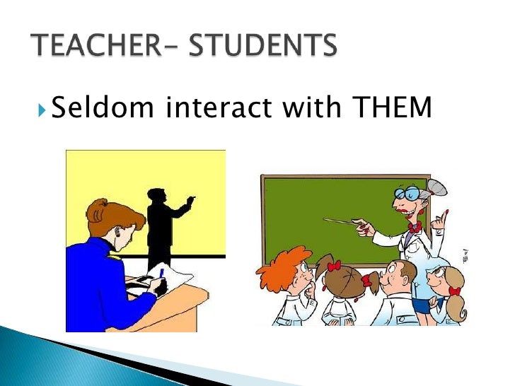 How should teachers talk to students