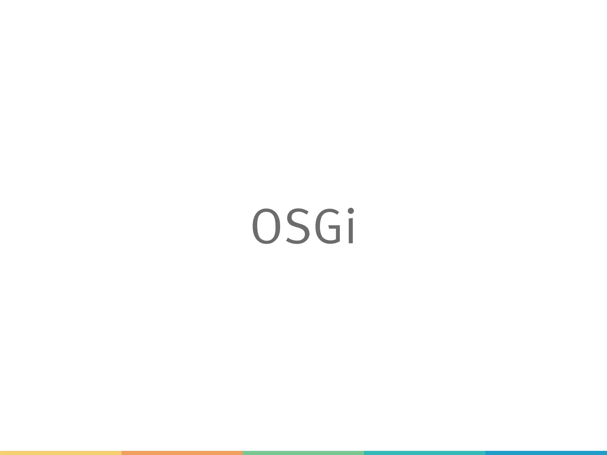 OSGi 