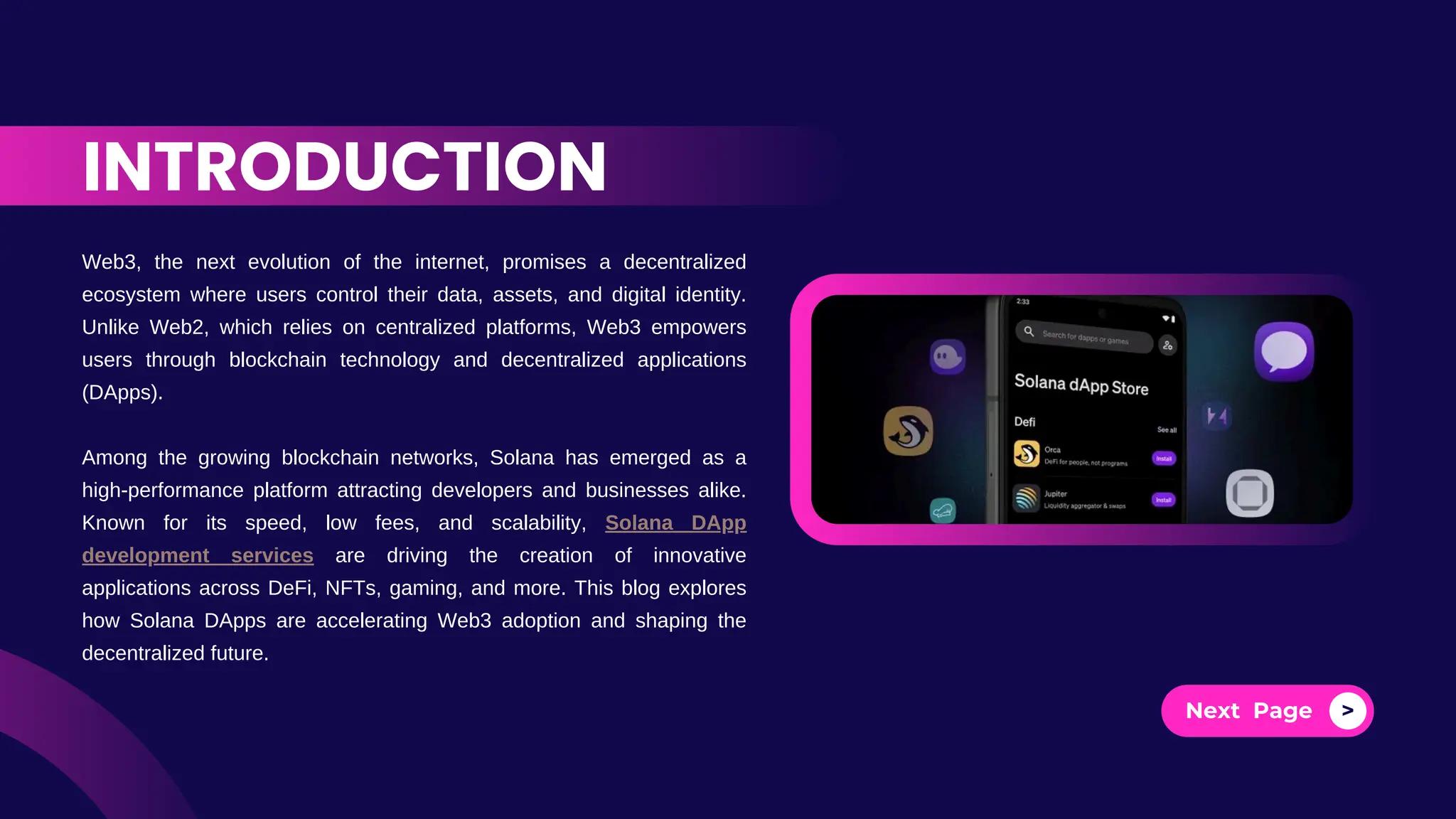 How Solana DApps Are Driving Web3 Adoption | PDF