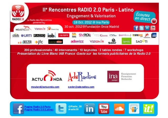 rencontres radio 2 0 2012 Built upon the 5 phases of the spartan strong group fitness class, the all-new spartan strong workout tour will challenge your mind and train your body during a 2-hour bodyweight workout led by top spartan coaches sign up now nearby workouts nearby workouts upcoming workouts past workouts all workouts jun. rencontres radio 2 0 2012 Built upon the 5 phases of the spartan strong group fitness class, the all-new spartan strong workout tour will challenge your mind and train your body during a 2-hour bodyweight workout led by top spartan coaches sign up now nearby workouts nearby workouts upcoming workouts past workouts all workouts jun.