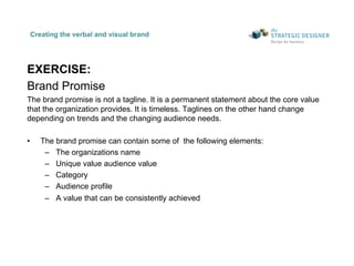How Strategic Brand Workshop V6 Slide 78