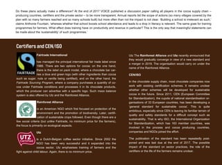 How sustainable is today's cocoa? | PDF