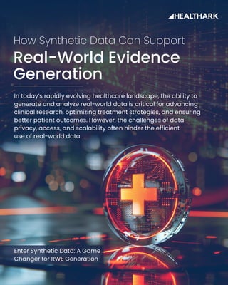 How Synthetic Data Can Support Real-World Evidence Generation | PDF