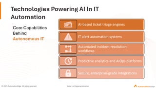 How System Integrators Win with AI-Driven IT Automation and ...