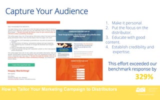 How Tailor Your Marketing Campaign to Distributors