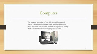 How technology changed the way we communicate | PPTX