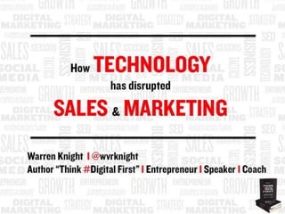 How Technology Has Disrupted Sales & Marketing
