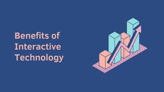 Benefits of
Interactive
Technology
 