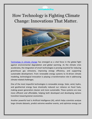 How Technology is Fighting Climate Change.pdf