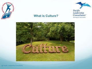 What is Culture?
@ Pacific Leadership Consultants
 