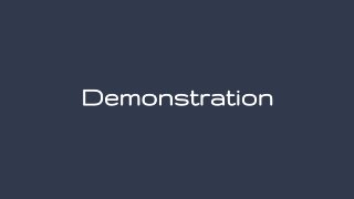 Demonstration
 