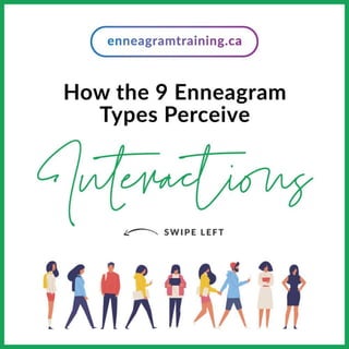 How the 9 Enneagram Types Perceive Interactions