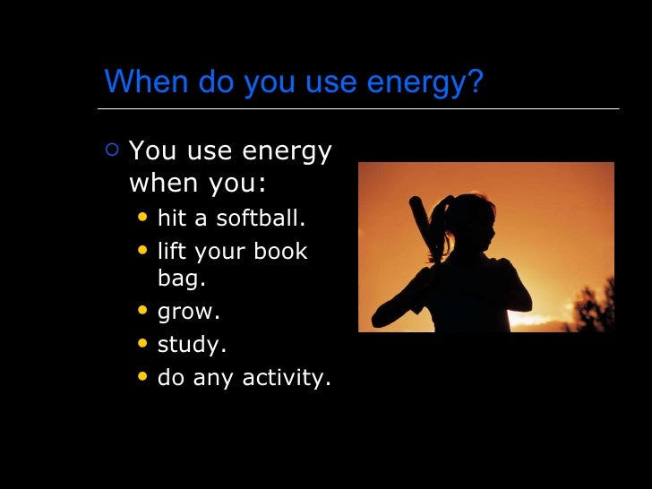 How the body obtains and uses energy