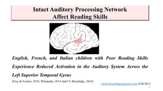 How the brain learns to read | PPTX