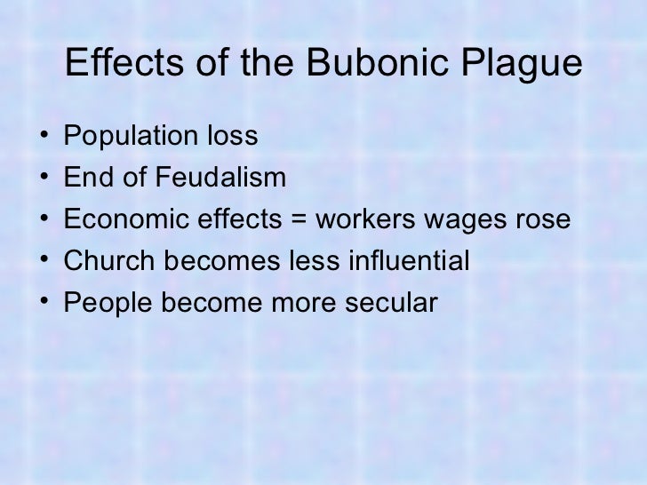 How the bubonic plague changed the world