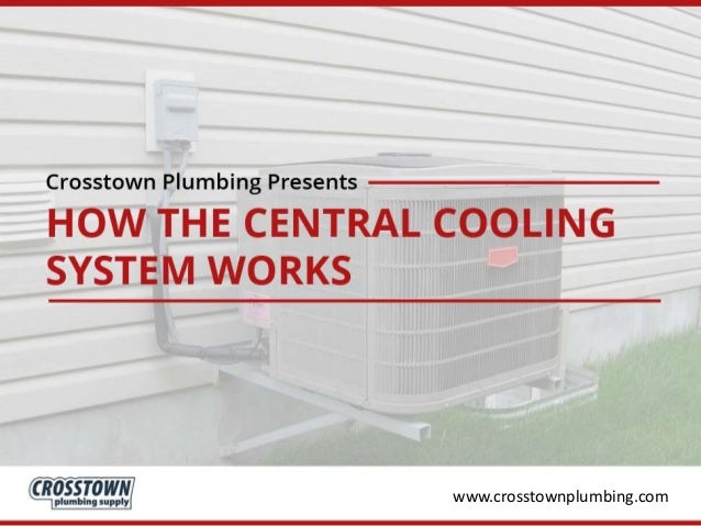 how the central cooling system works central plastic works