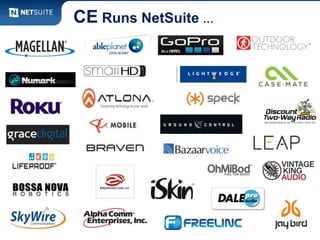 CE Runs NetSuite …
 