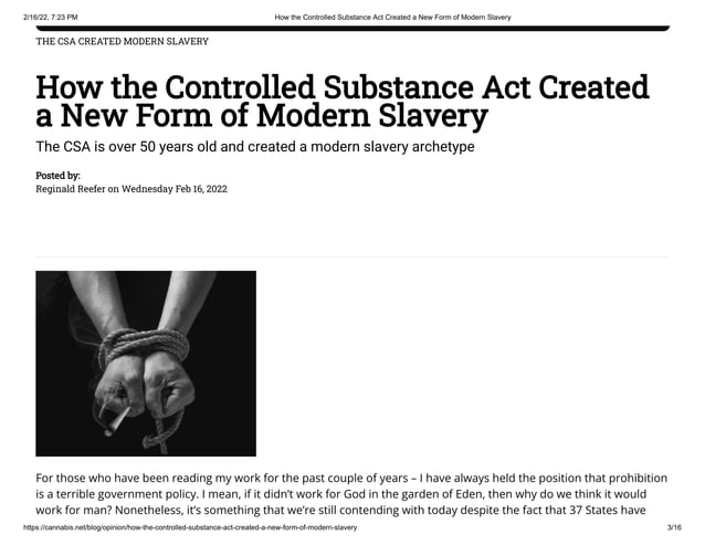 How the CSA Created Modern Slavery? | PPT