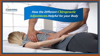 How the Different Chiropractic
Adjustments Helpful for your Body
 