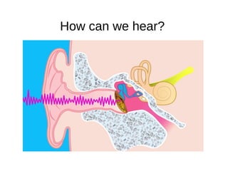 How can we hear?
 