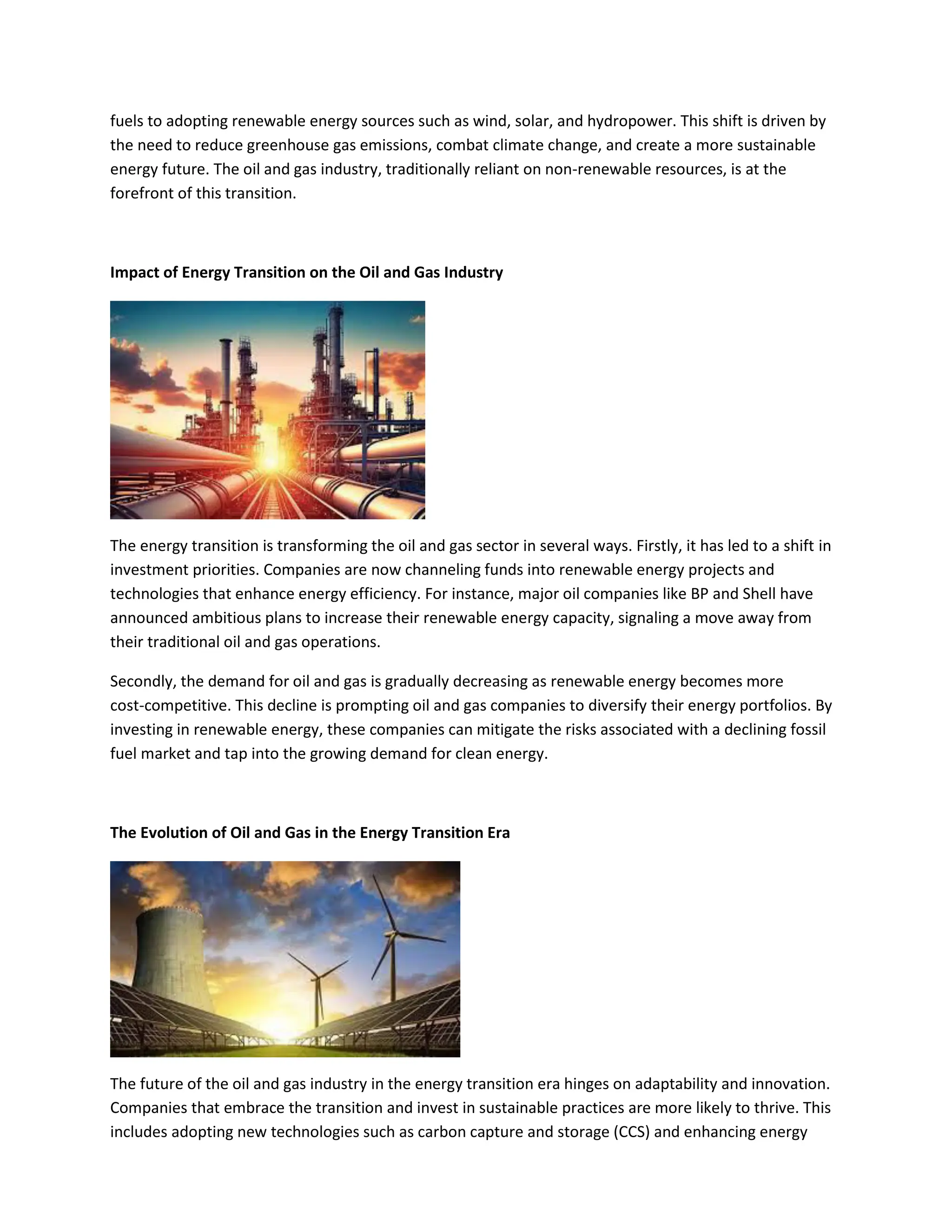 How the Energy Transition is Reshaping the Oil and Gas Sector 2024.pdf