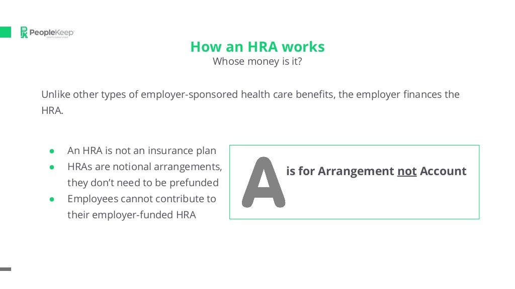 How the hra works for employees