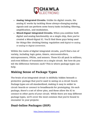 How the integrated circuit works | PDF