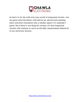 How the integrated circuit works | DOCX