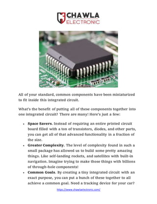 How the integrated circuit works | PDF