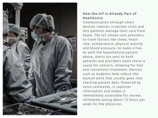 How the internet of things is impacting healthcare | PDF